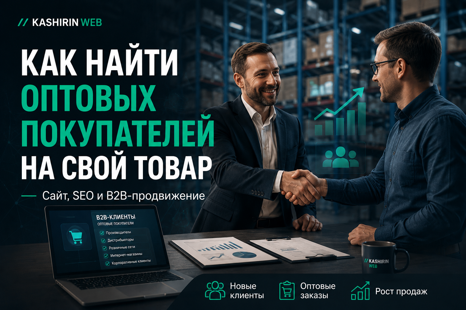 Как найти оптовых покупателей на свой товар: сайт, SEO и B2B-продвижение