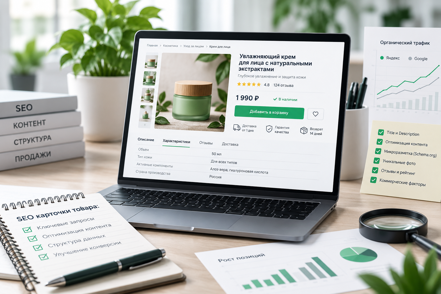 SEO карточки товара: как оптимизировать страницу товара для Яндекса и Google