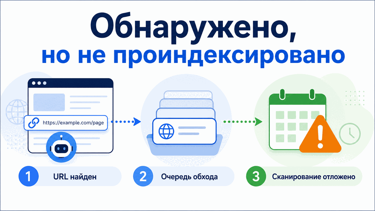 Обнаружено, но не проиндексировано в Google: причины и способы исправления