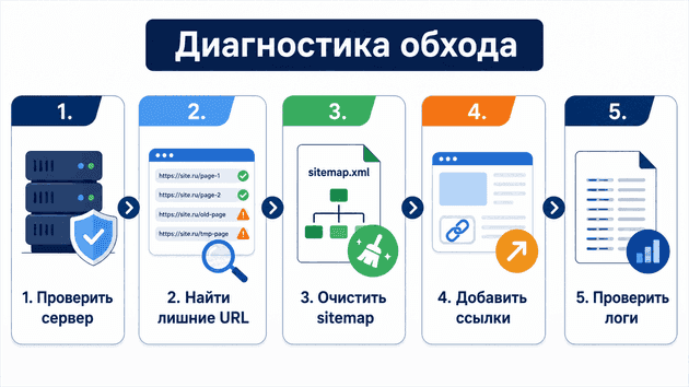 Диагностика статуса «Обнаружено, но не проиндексировано»