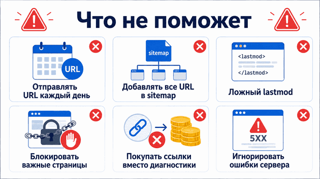 Ошибки при исправлении статуса