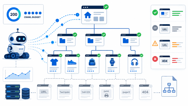 Crawl Budget и распределение ресурсов поискового робота