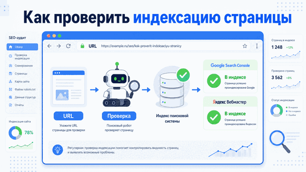 Как проверить индексацию страницы